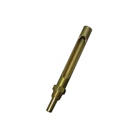 Латунная гильза для установки и защиты стеклянного спиртового погружного термометра F+R804, Watts
